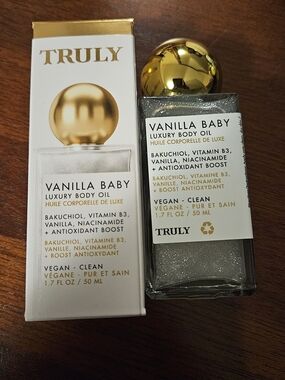TRULY Vanilla Baby Luxury Body Oil (NIB)